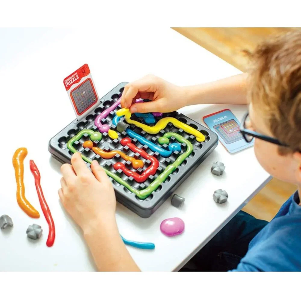 ThinkFun Crazy Aaron’s Thinking Putty Puzzle STEM Brain Game Complete
